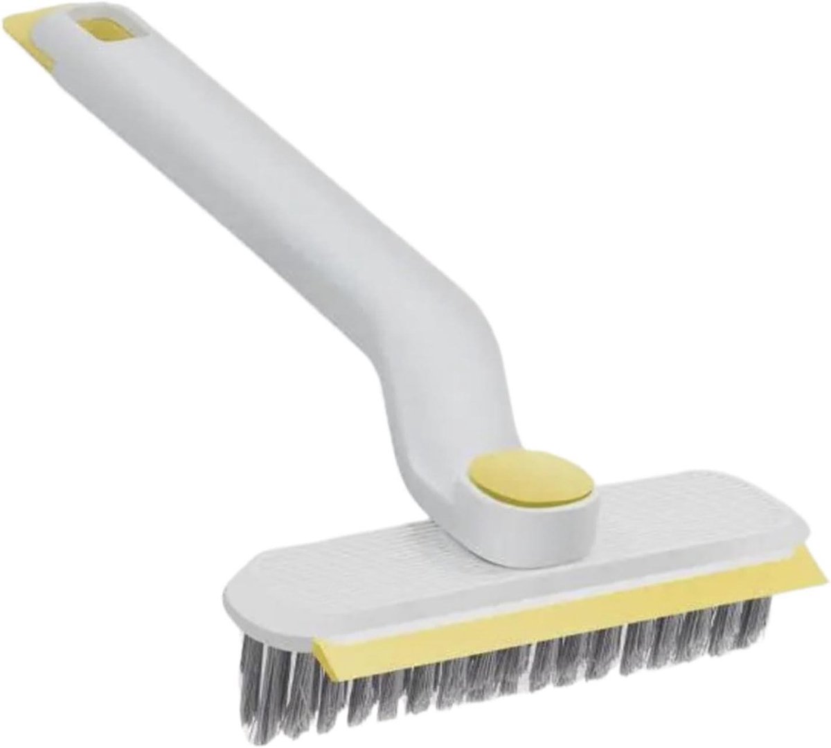 Spleetreinigingsborstel - Hoekschrobber - Diep reinigen - Geïntegreerd pincet - 26 cm - Wit