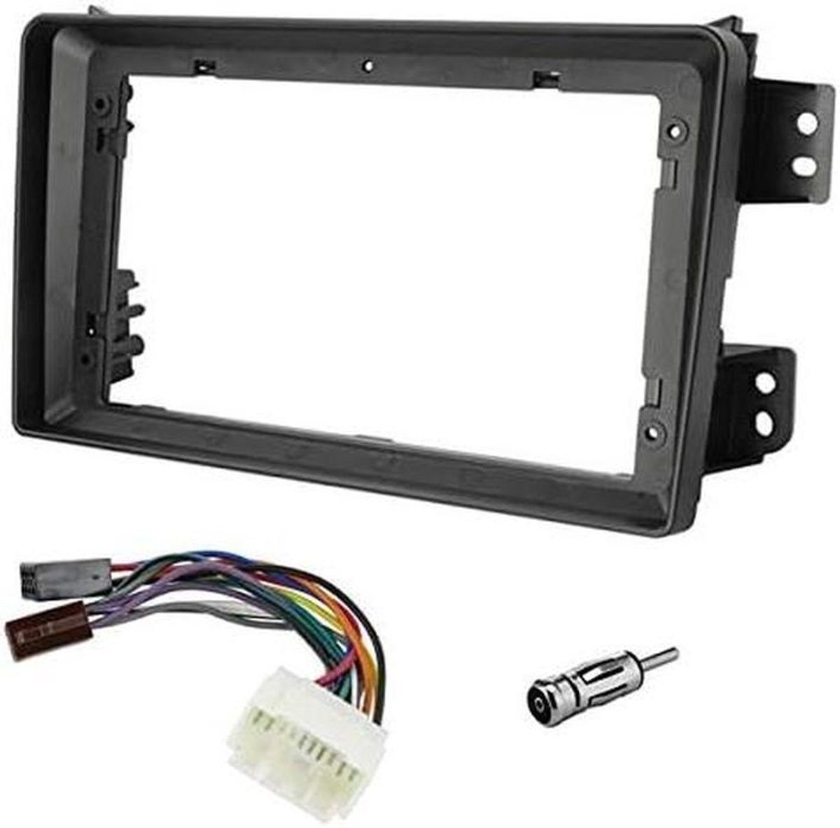Autoradio Adapter - Montage Kit - Auto Upgraden - Complete Set - 9 Inch - Zwart