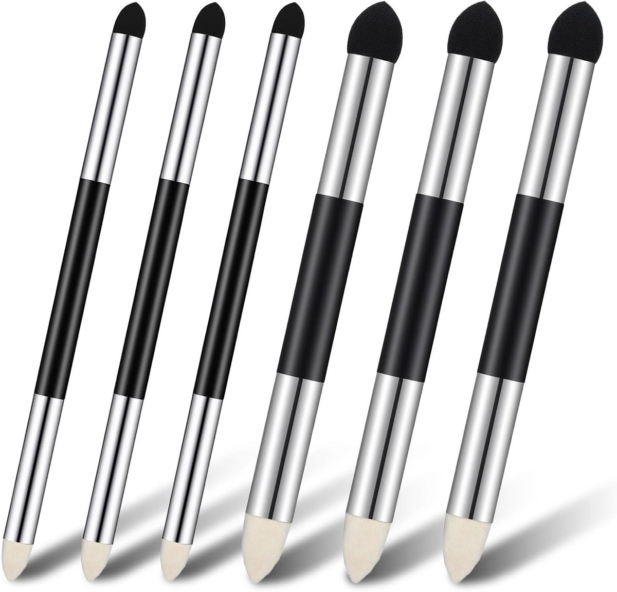 Set van 6 Dubbelzijdige Sponswisser voor Schetsen, Tekeningen en Mengtechnieken voor Kunstenaars