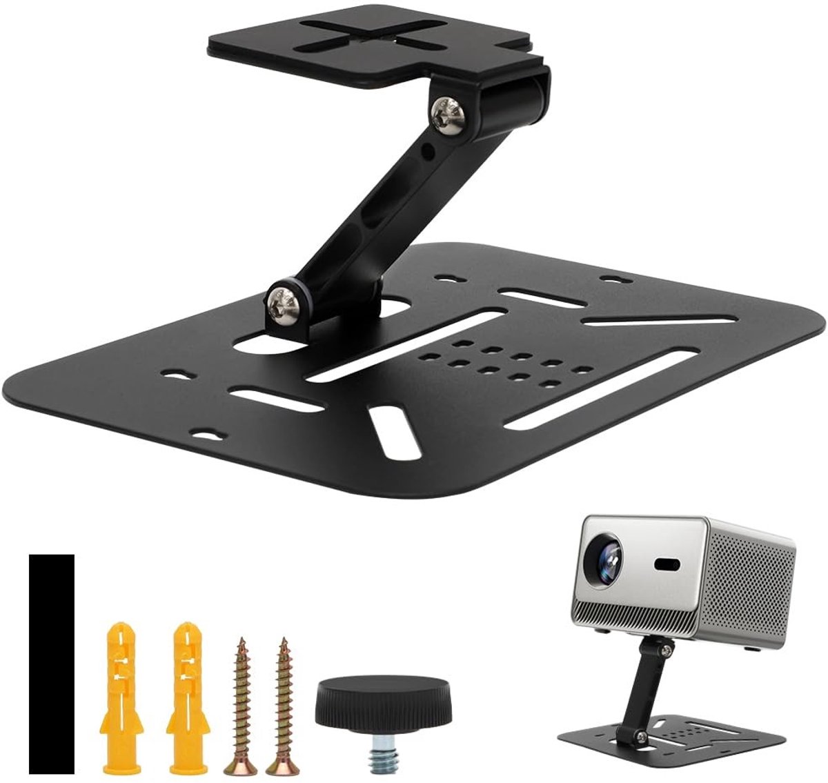 Dailygoods - Innovra - Dailygoods - Ultralichte Klapstandaard voor Projector met 180 Graden Rotatie