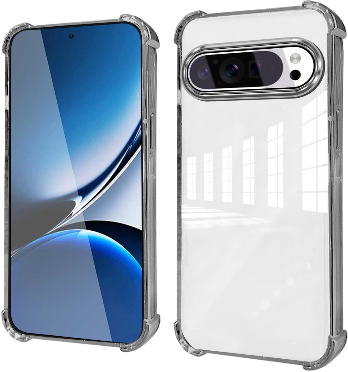 Dailygoods - Dun TPU Hoesje voor Google Pixel 10 met Versterkte Hoeken
