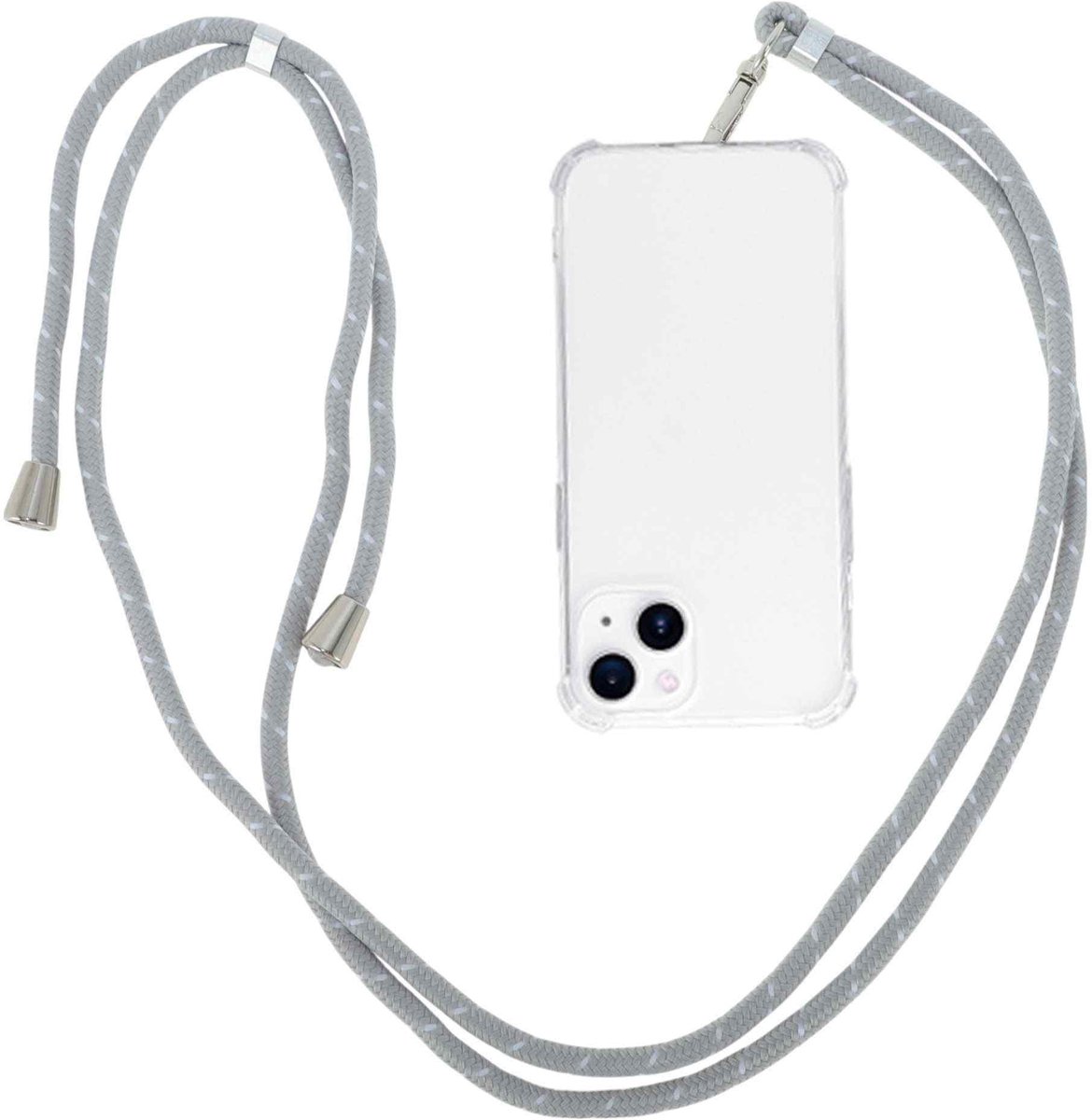 Dailygoods - Telefoonkoord met Verstelbare Lengte voor Standaard Telefoons