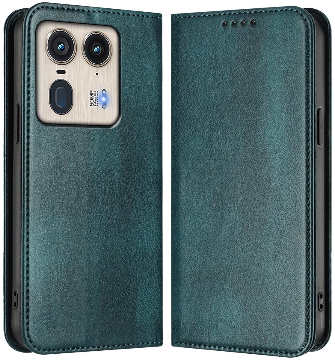 Dailygoods - Telefoonhoesje voor Motorola Edge 50 Ultra 5G met Pasjeshouder