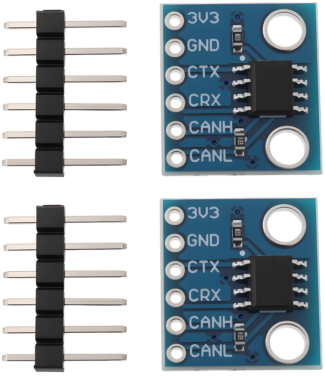 Dailygoods - 2 Stuks Breakout Board CAN Bus Modul voor A-rduino