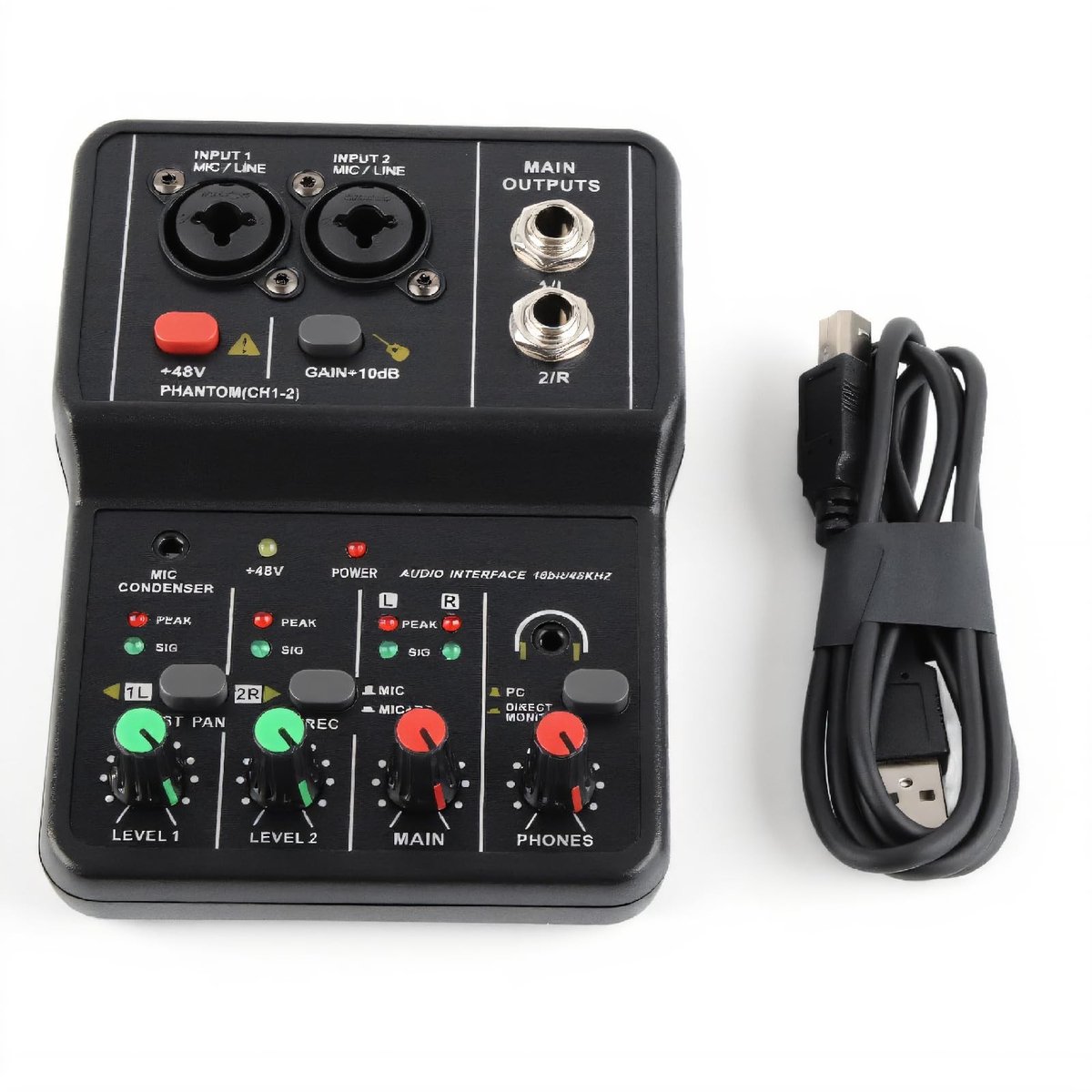 Dailygoods - Draagbare Audio Mixconsole voor Live Streaming en Podcasting