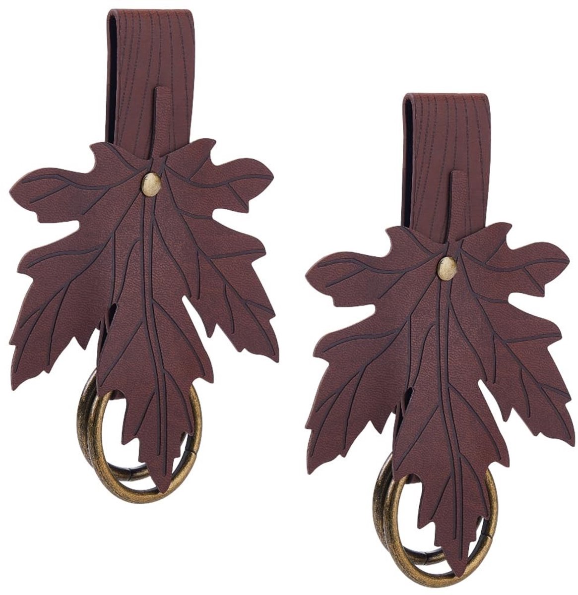Dailygoods - Set van 2 Esdoornblad Clips voor Kostuums