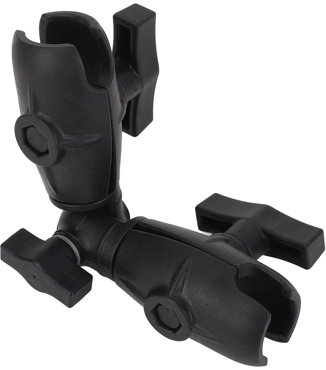 Dailygoods - Innovra - Dailygoods - Draaibare Ratelarm met Dubbele Socket voor RAM-montages