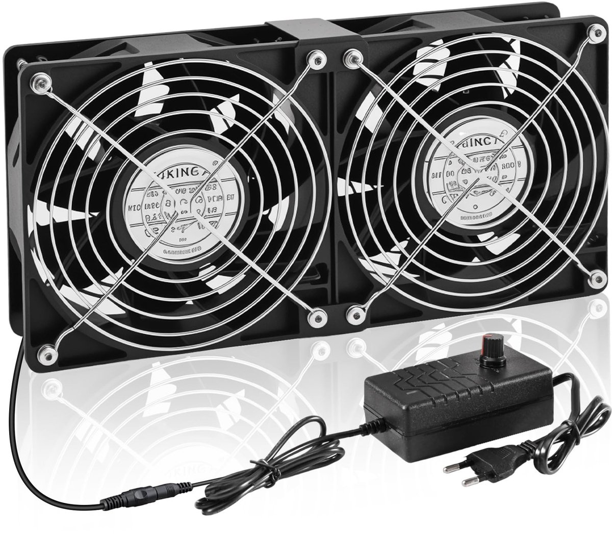 Dailygoods - 120 mm Koelventilator met Snelheidsregelaar voor PC