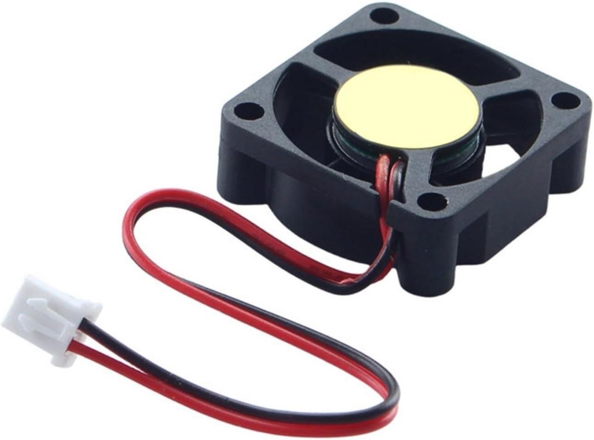 Koelventilator - 3D Printer Fan - Apparatuur Koelen - Dubbel Lager - 30x30x10mm - Zwart