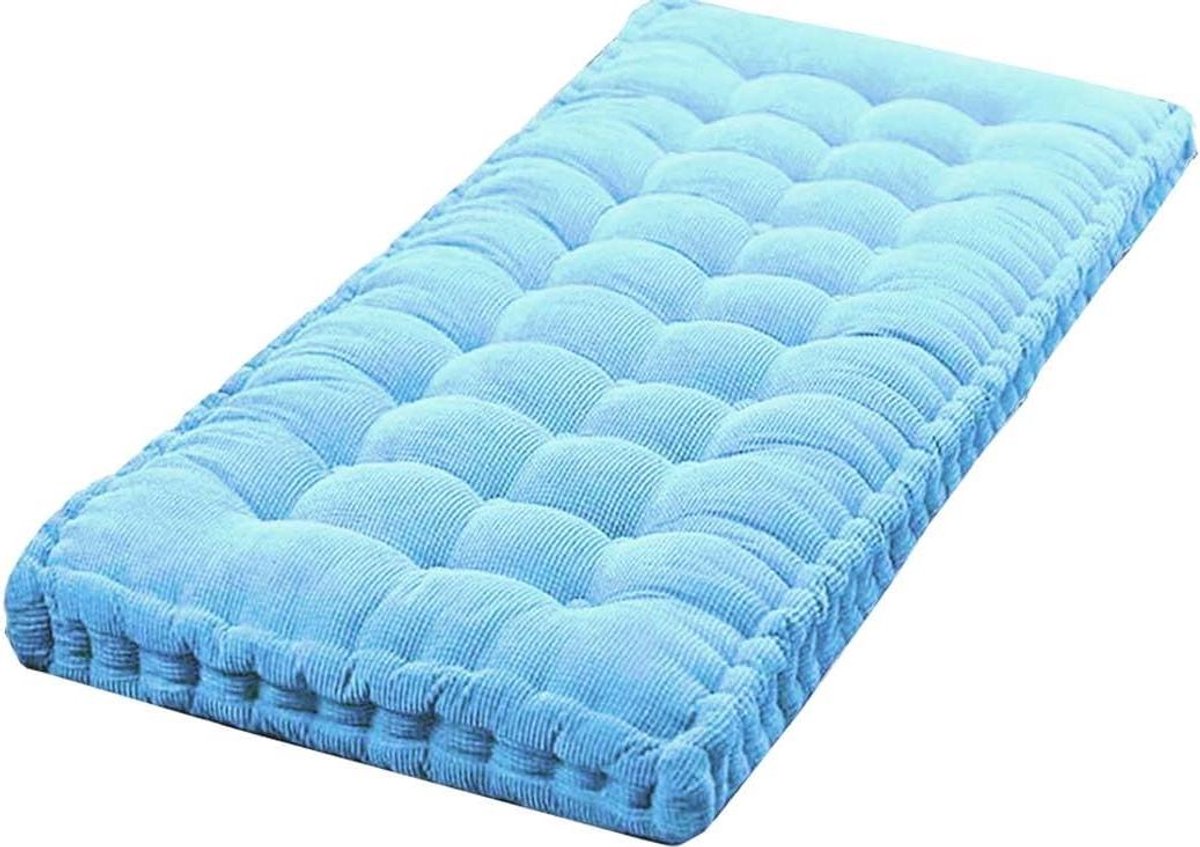 Bankkussen Buiten - Zitkussen Rechthoekig - Terras Comfort - Waterdicht Kordstof - 150 x 40 cm - Grijs