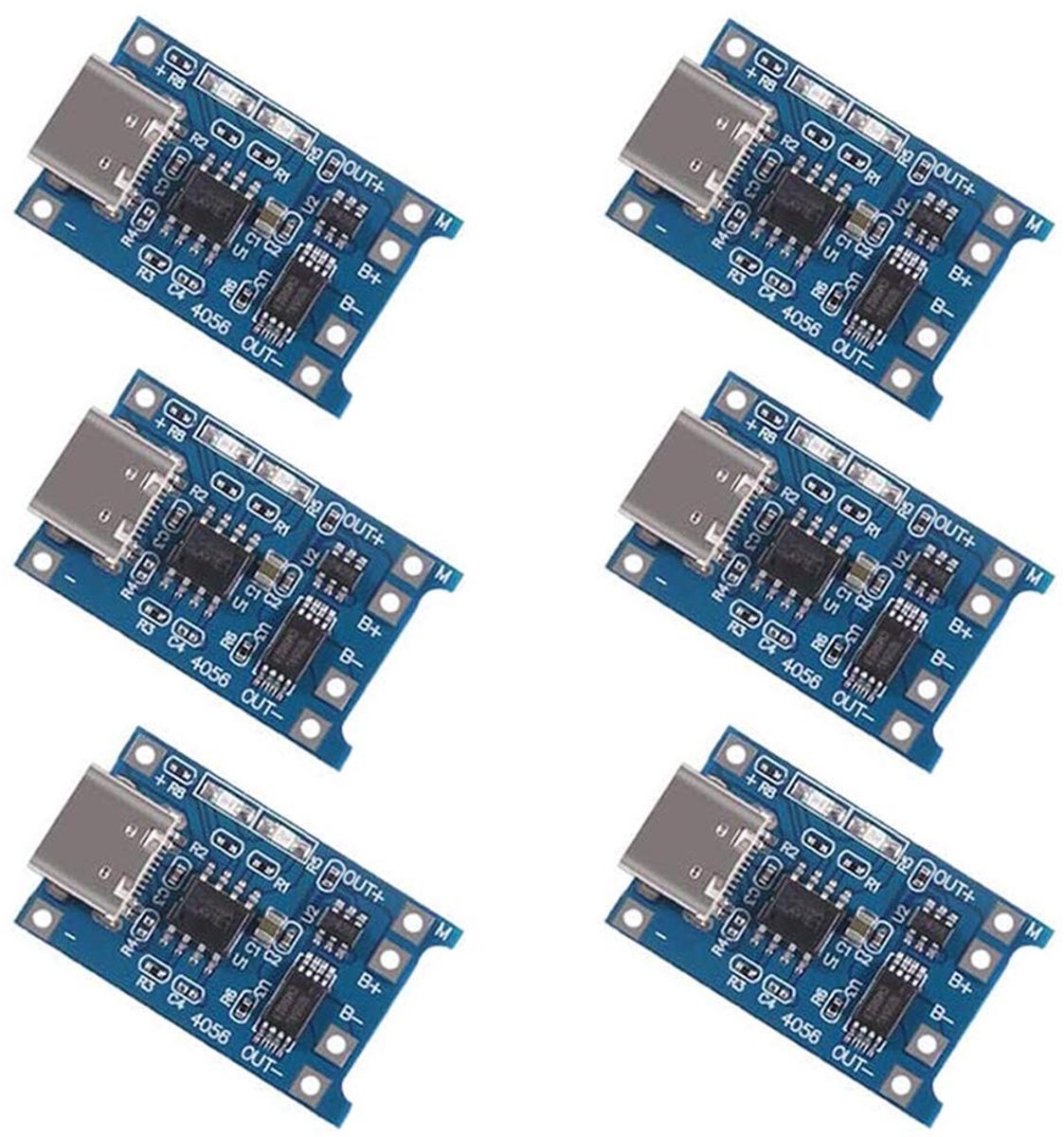Cosensi - 18650 Lithium Batterijlader Module met Dubbele Beveiliging