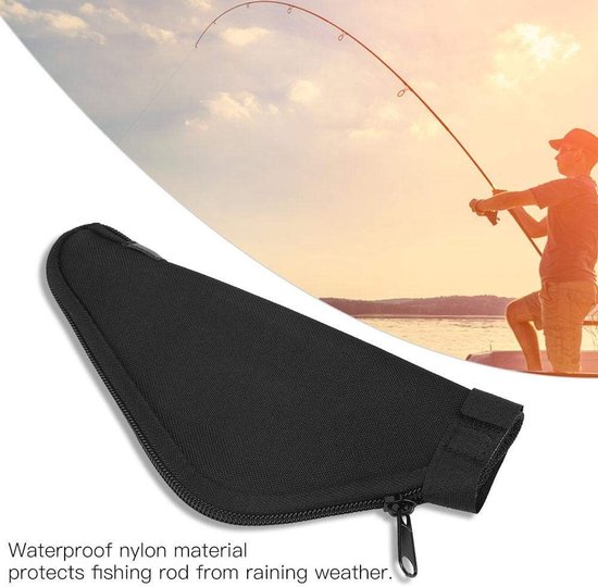 Cosensi - Dailygoody - Hengel Beschermhoes - Waterdicht Nylon - Bescherming voor Hengels - Lichtgewicht en Handig - Ideaal voor Vissers - 22 x 10 x 0,6 cm van Cosensi — afbeelding 5
