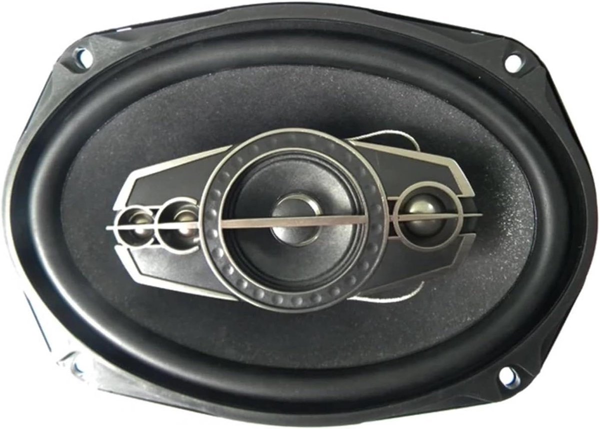 Autoluidspreker Tweeter - Coaxiale Speaker - Auto Audio - 4-Weg Systeem - 6x9 Inch - Zwart