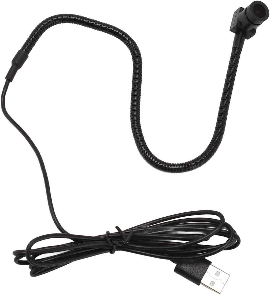Webcam voor PC - Ingebouwde Microfoon - Online Vergaderen - Oogcontact Positie - 2 MP - Zwart