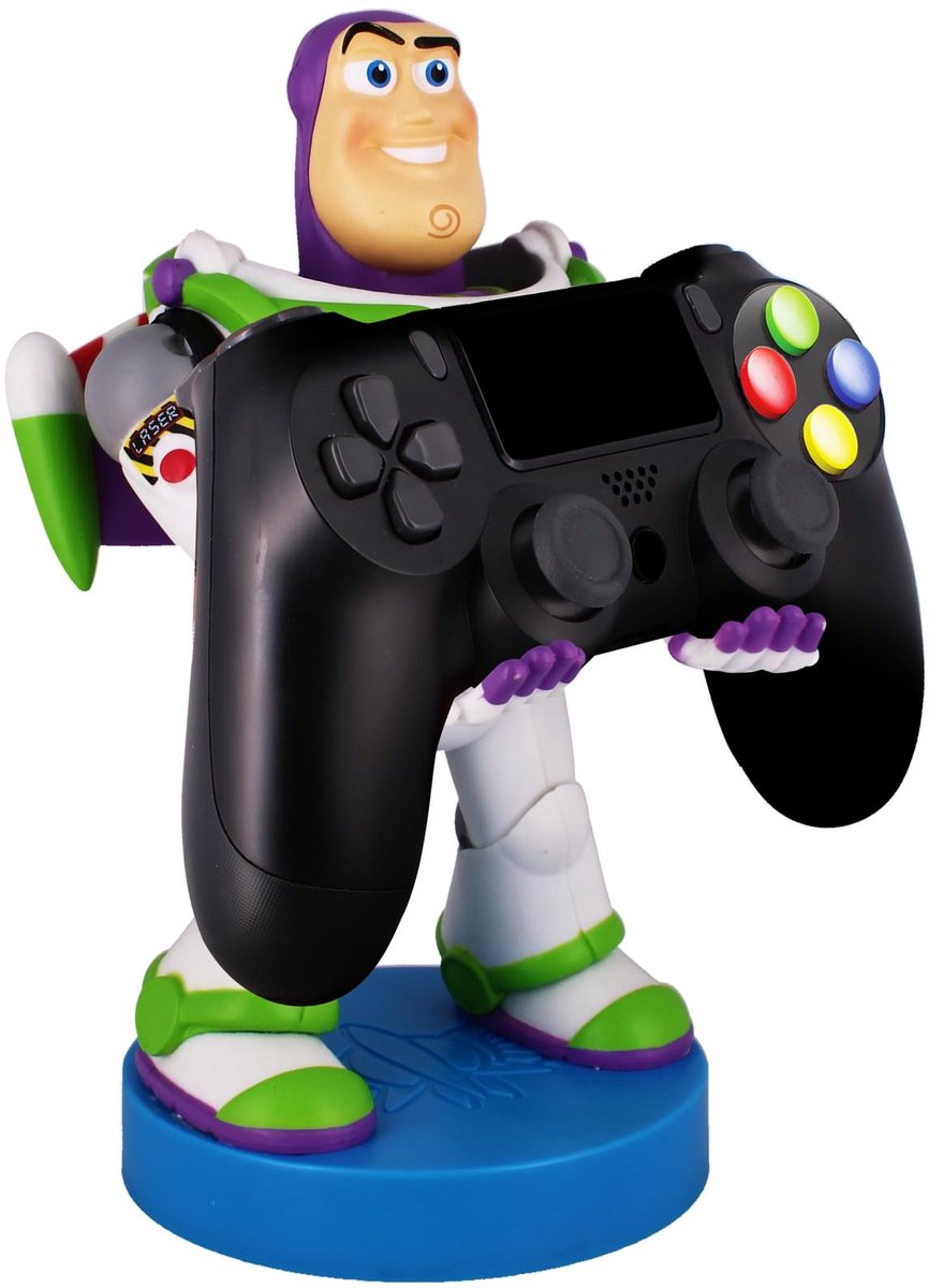 Buzz Lightyear - Disney - figurine standaard voor telefoon | controller | oplaadcase (Cable Guys Original) — afbeelding 17