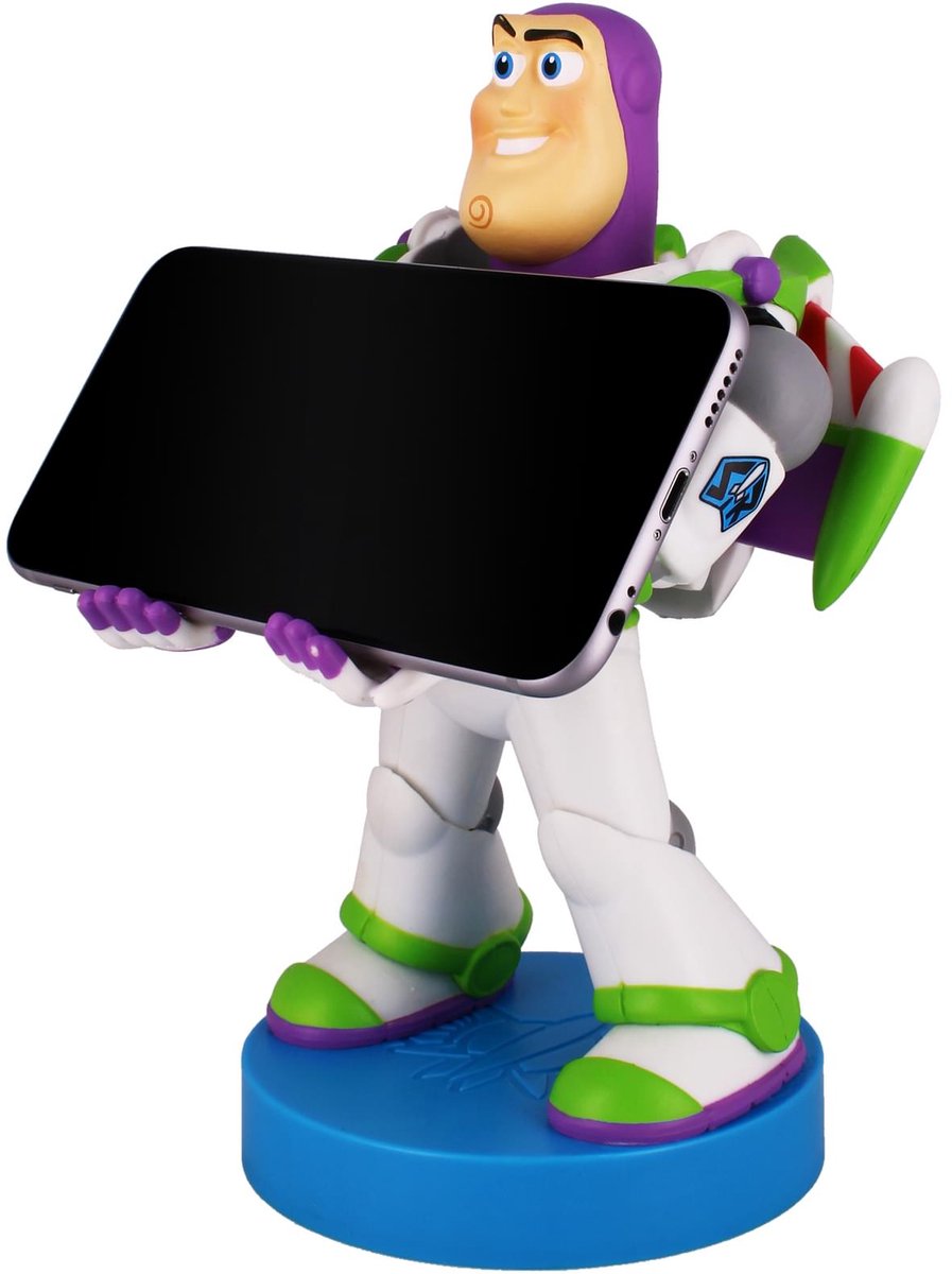 Buzz Lightyear - Disney - figurine standaard voor telefoon | controller | oplaadcase (Cable Guys Original) — afbeelding 16