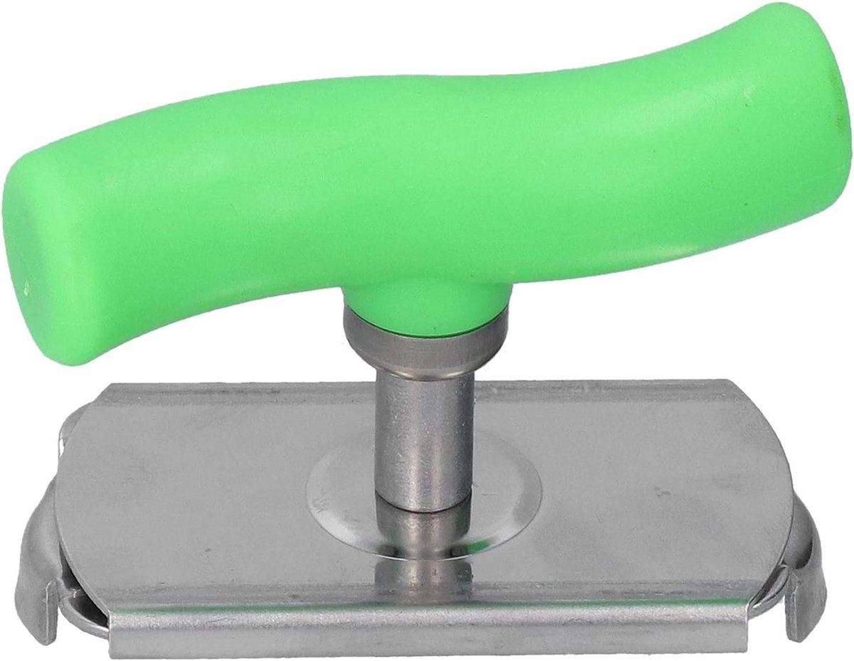 Blikopener - Keuken Tool - Snel Blikken Openen - Robuuste Stalen Basis - 8 x 5 cm - Meerkleurig