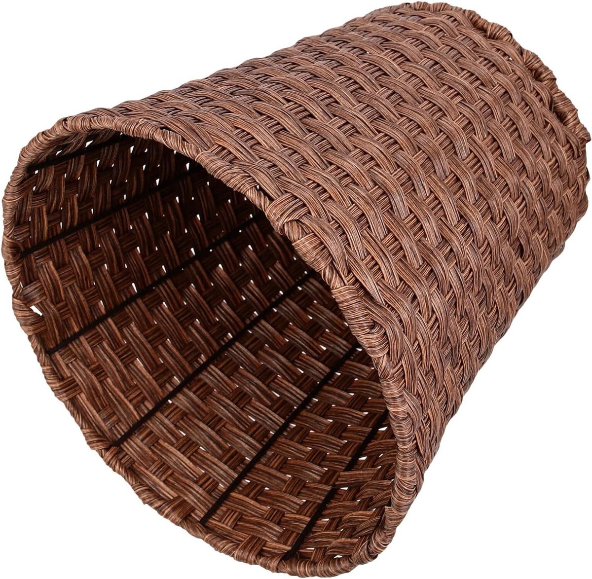 Wasmand - Opbergmand - Kamer Opruimen - Imitatie Rotan - 25 x 15 cm - Bruin