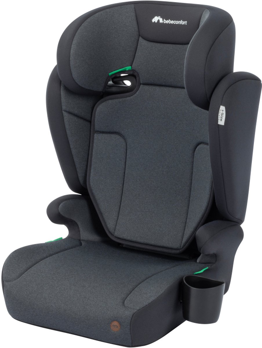 Bebeconfort Evo 2-in-1 i-Safe Autostoeltje - Tinted Black - Vanaf ca. 3,5 jaar tot 12 jaar