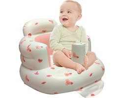 Baby Inflatable Seat Portable Baby Bath Floor Seat Summer Air Chair Cute Rabbit Design Baby Seat for Babies from 3 Months