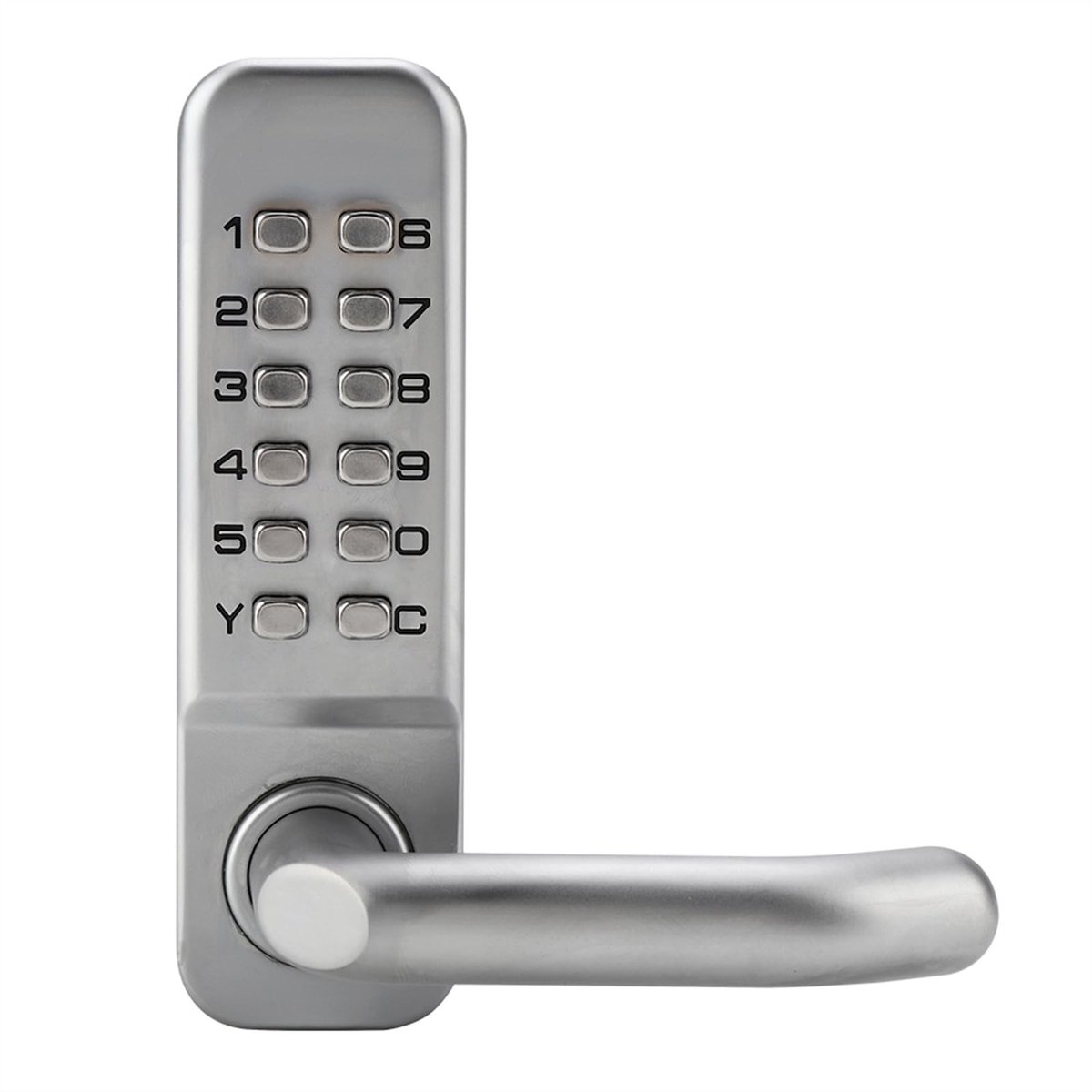Cosensi - Dailygoods - Dailygoody - Digitale Drukknop Deurslot - Combinatieslot met 1-11 Cijfers - Zinklegering - Veiligheidsslot - Ideaal voor Huizen - Betrouwbaar en Stevi...