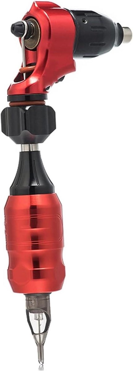 Tattoo Machine Set - Professionele Pen - Huidkunst Maken - Verstelbare Slag - 500 g - Rood