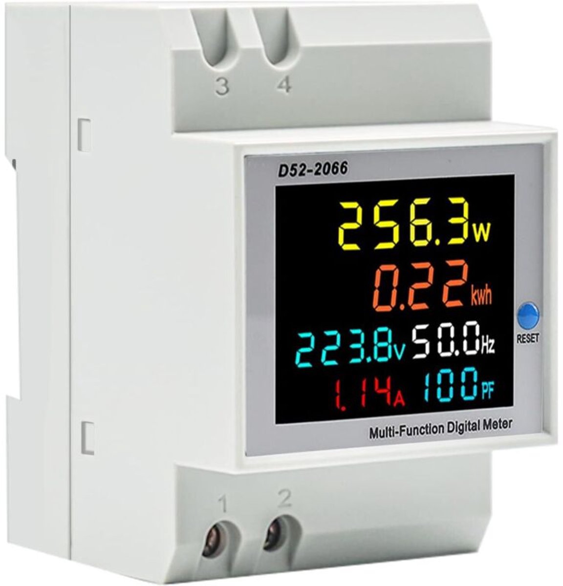 AC40-300V 100A elektriciteitsmeter/stroomverbruiksmeter/digitale energiemeter/eenfasige elektriciteitsmeter/wisselstroomampèremeter/kWh-meter/stroomtransformator