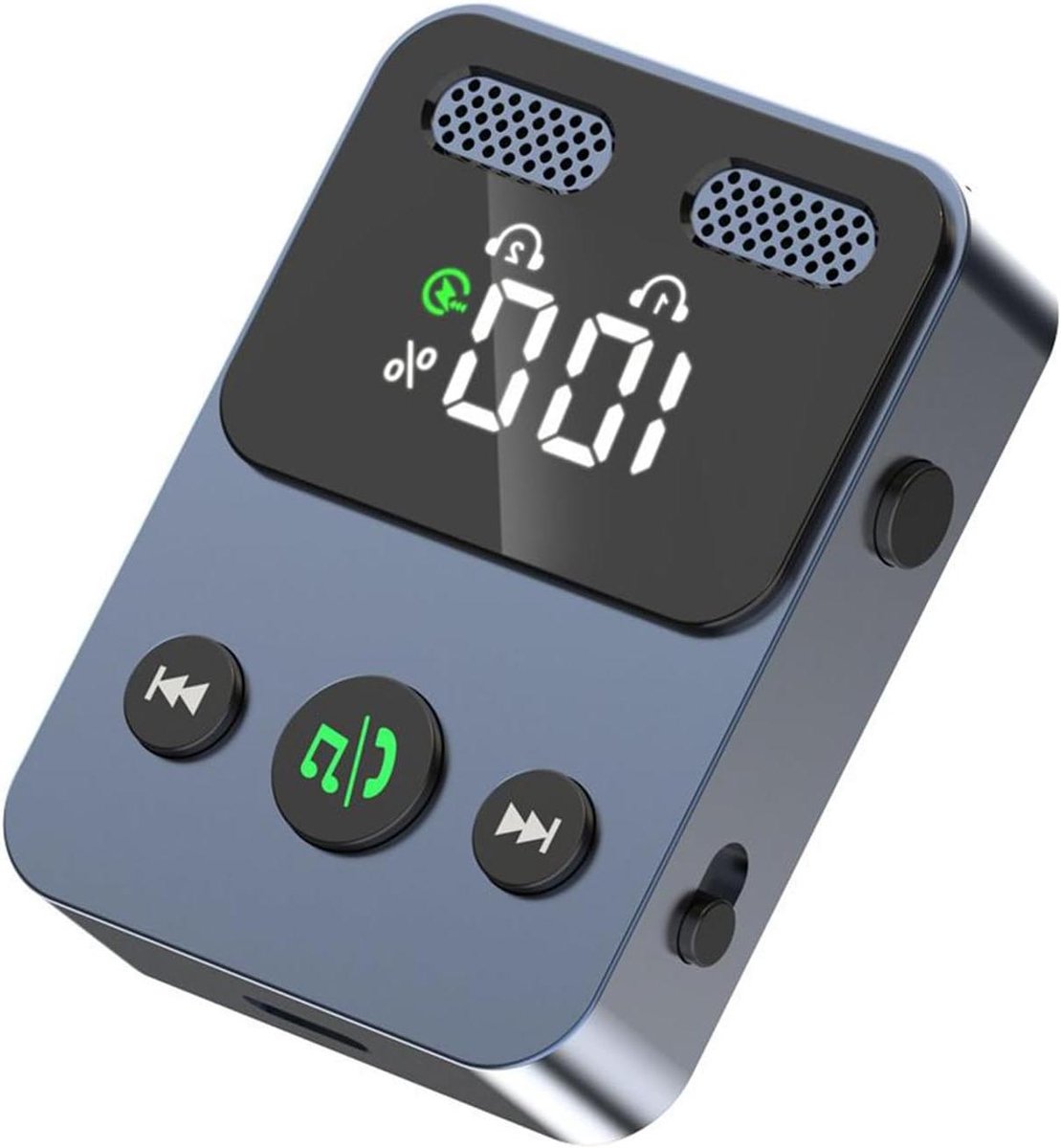 Audio Zender Ontvanger - Draadloze Adapter - Muziek Delen - Lange Bereik - 10 Meter - Grijs