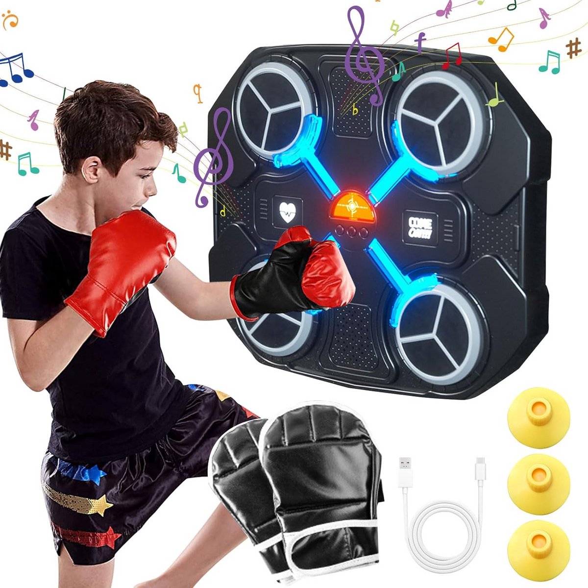 Boxing Machine - Boksbal - Bokszak met Muziek - Workout tool