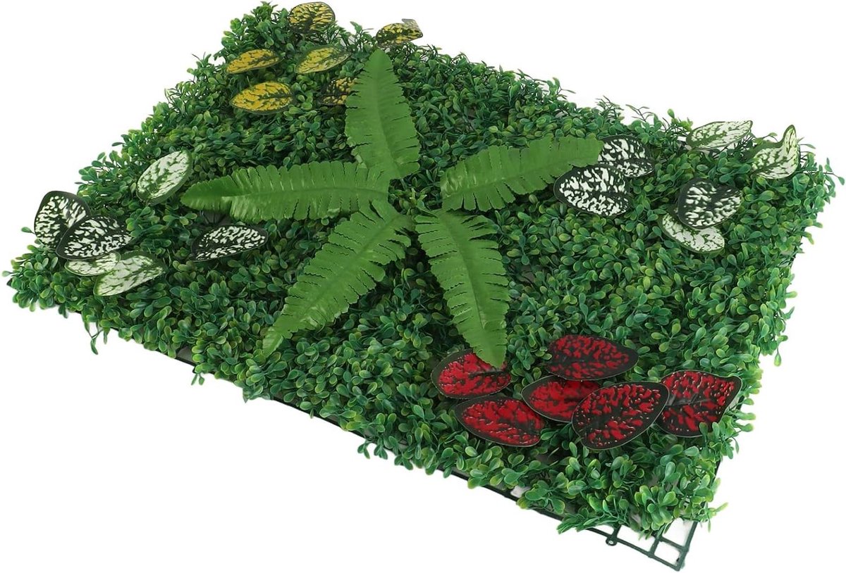 Kunstplanten Gras Paneel - Groene Muur - Buiten Decoratie - Realistisch Uiterlijk - 60 x 4