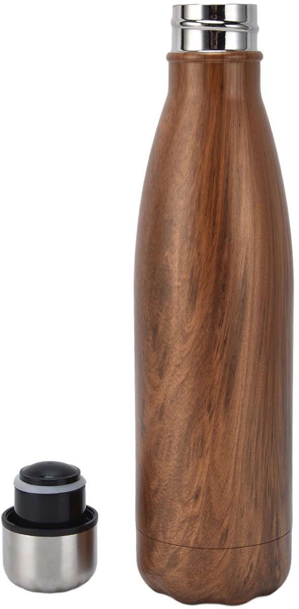 Dailygoods - Draagbare Thermische Kolf van Roestvrij Staal voor Sport en Reizen