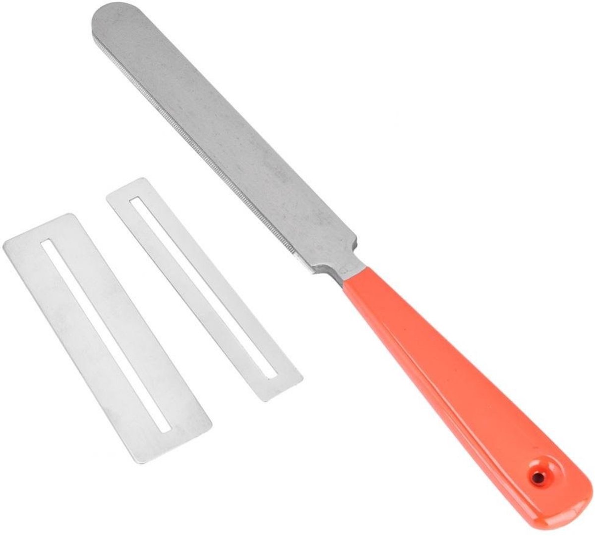 Dailygoods - Dailygoody - Gitarre Fret File Set - Edelstaal Gitarre Schleifwerkzeug - Ultra Slim Dichtingen - Griffbrett Protector Kit - Voor Gitaristen - 1 x 1 x