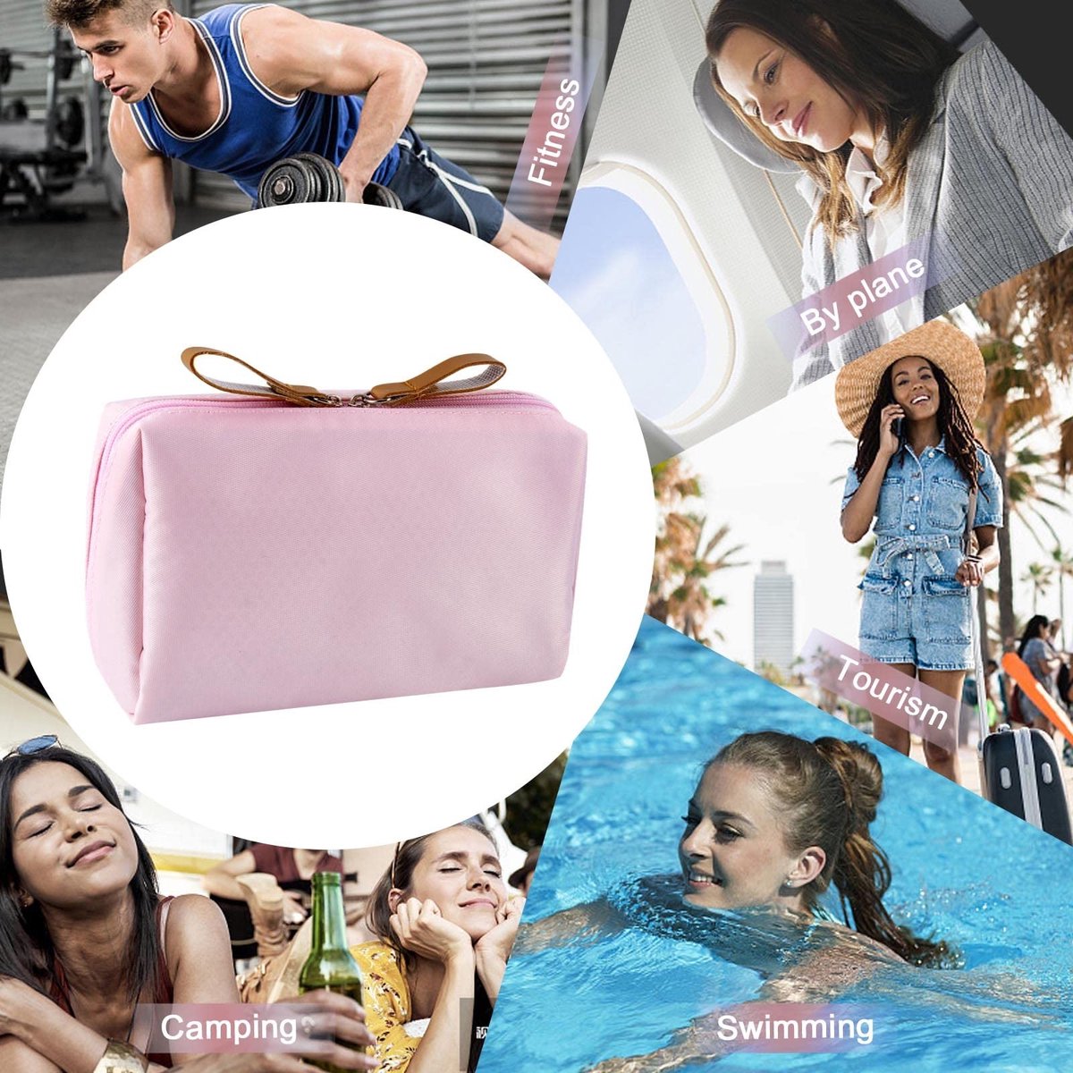 Dailygoods - Waterdichte Make-up Organizer voor Op Reis