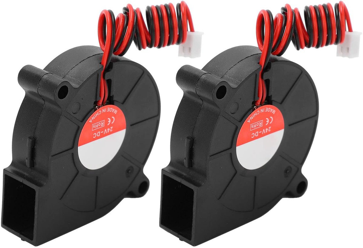 Dailygoods - Koelventilator voor 3D-printers 24V met Stille Werking
