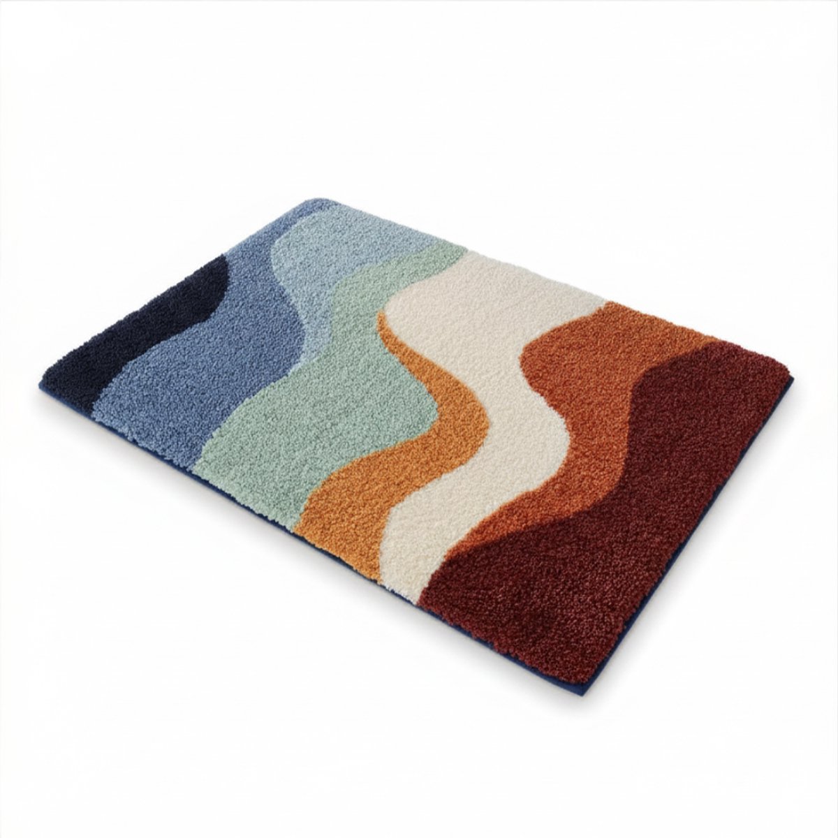 AHD® Badmat - Badmat Antislip - Douchemat - Multikleur - 60cm x 40cm x 2cm