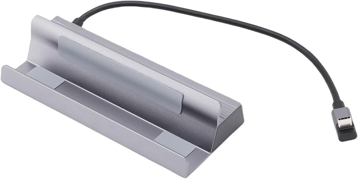 USB C Hub - Docking Station - Apparaten Uitbreiden - 6 Poorten In 1 - 100W PD - Zilver