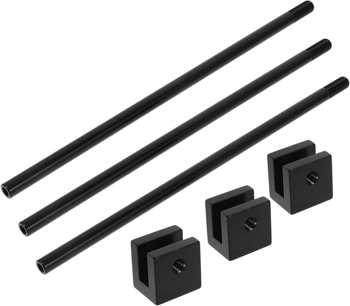 Grillpan Beugel - Buiten BBQ - Kamperen Koken - Stabiele Ondersteuning - 20 cm Lengte - Zwart