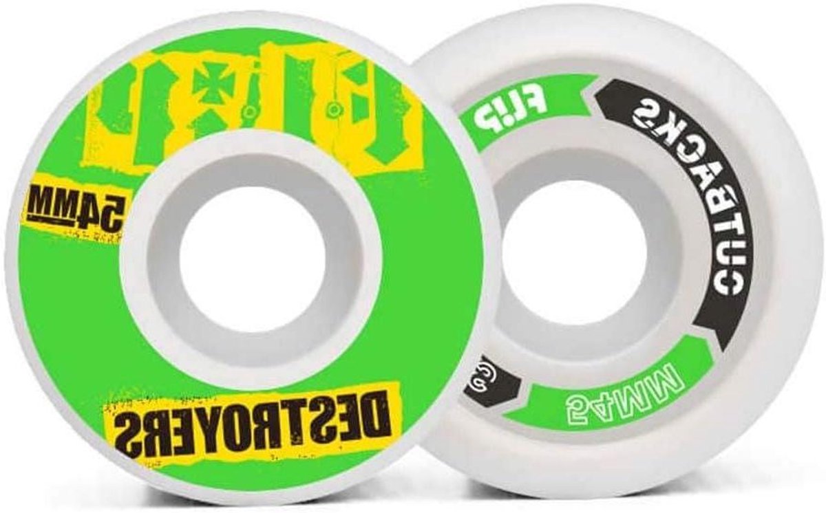 Skateboard Wielen Set Wielen Straat Park Vlakke Spot Bestendig 54mm 99A