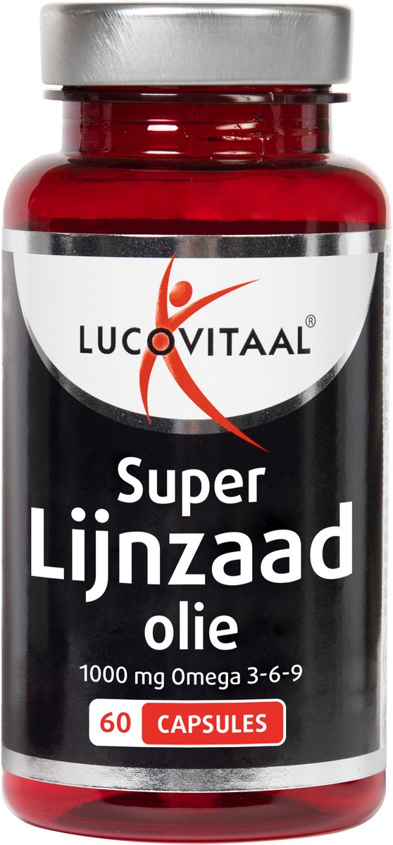 Lucovitaal Super Lijnzaad Olie Capsules 60CP