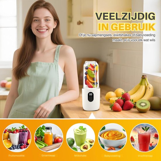 CLGP® Blender To Go - Smoothie Maker - Draagbare Blender van Merkloos — afbeelding 3