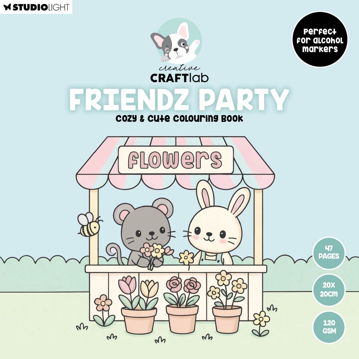 Cute & Cozy Kleurboek Friendz party