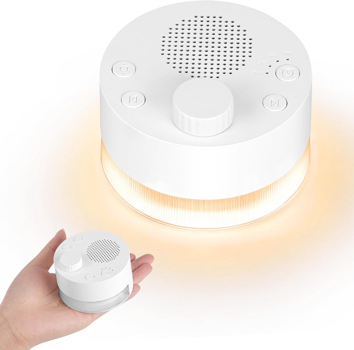 Witte ruismachine, slaaphulp voor baby's, witte ruis, soundmachine, mini-geluidsmachine voor volwassenen, kinderen, baby's