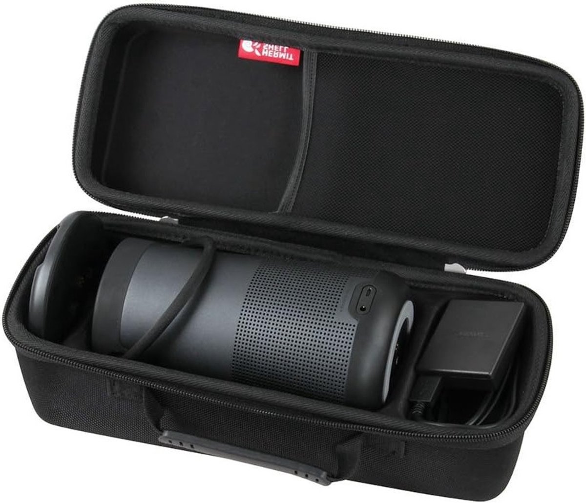 Duurzame Hard EVA Reiskoffer voor Bluetooth Speaker en Oplaadstation - Bescherming en Mobiliteit
