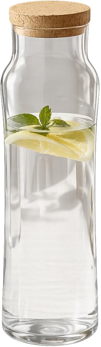 Secret de Gourmet Glazen Waterkaraf - 1 L, Transparant