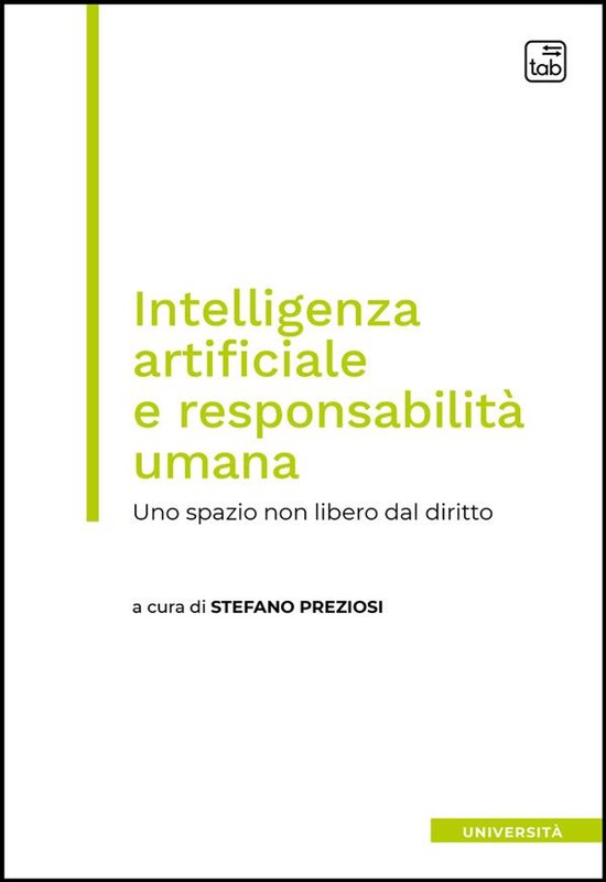 Intelligenza artificiale e responsabilità umana - cover