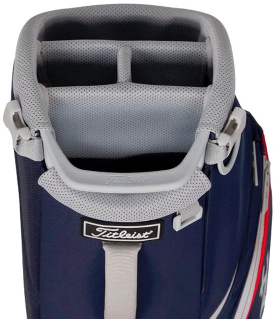 Titleist Players S4 Standbag Navy Wit Rood — afbeelding 5