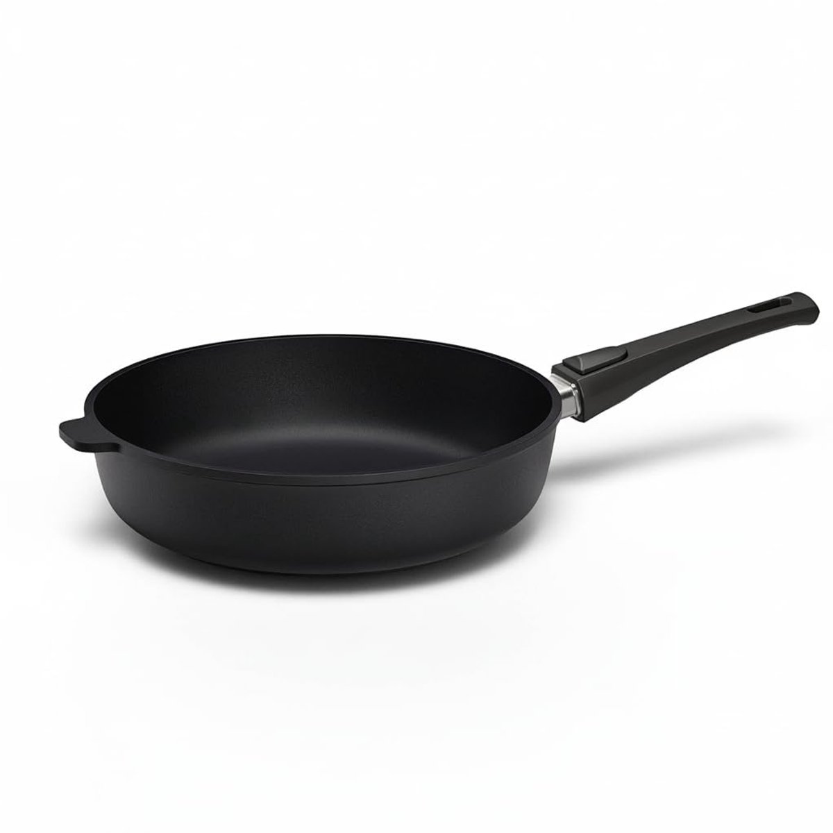 Hoffmann STONIQ hapjespan zonder deksel - Ø 24 cm - PFAS-vrij - Afneembare steel - Gemaakt in Duitsland