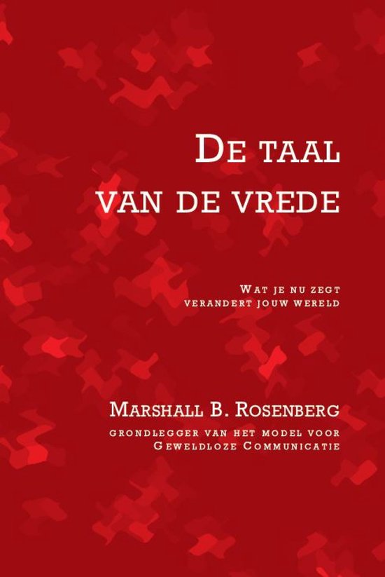 De taal van de vrede - cover