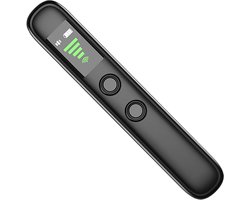 Verborgen cameradetector - Draagbaar anti-afluisterapparaat, RF/draadloze signaalscanner, GPS-tracker en afluisterapparatuurdetector, inbraakalarmcamerazoeker voor thuis/hotel/kantoor