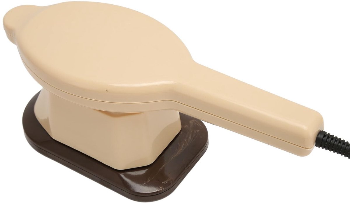 Allecto - Draagbaar elektrisch massageapparaat - Full-body massage - Verwarmd strijkijzer ontwerp - 3 massagekoppen - Ontspanning voor thuis - EU-s...